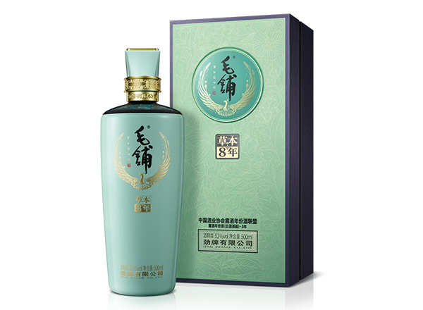 扬州劲牌毛铺酒回收毛铺草本年份酒•8年草本42度52度行情价格